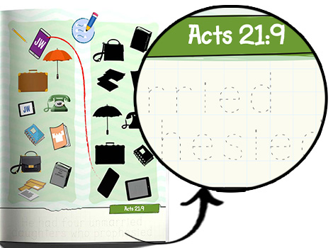 word trace activity