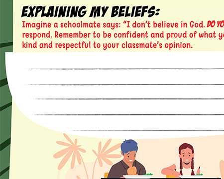 Prompts for kids to explore their beliefs