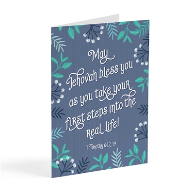 JW Baptism Greeting Card | Real Life