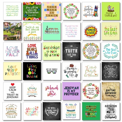 Magnets for JWs | Fun little sayings